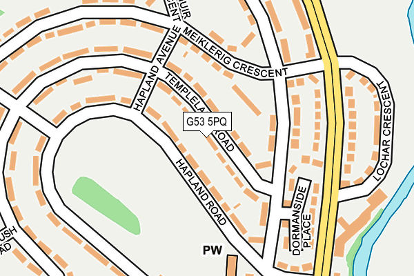G53 5PQ map - OS OpenMap – Local (Ordnance Survey) G53 5PQ map - OS OpenMap – Local (Ordnance Survey)