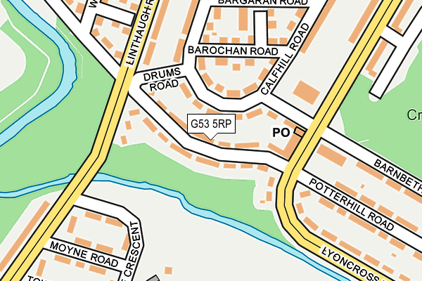 G53 5RP map - OS OpenMap – Local (Ordnance Survey) G53 5RP map - OS OpenMap – Local (Ordnance Survey)