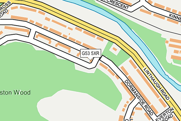 G53 5XR map - OS OpenMap – Local (Ordnance Survey) G53 5XR map - OS OpenMap – Local (Ordnance Survey)
