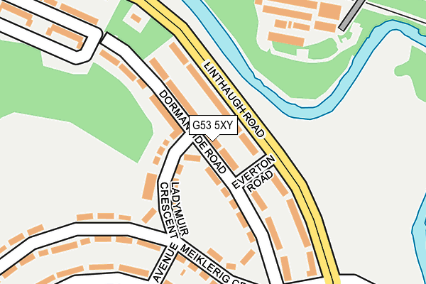 G53 5XY map - OS OpenMap – Local (Ordnance Survey) G53 5XY map - OS OpenMap – Local (Ordnance Survey)