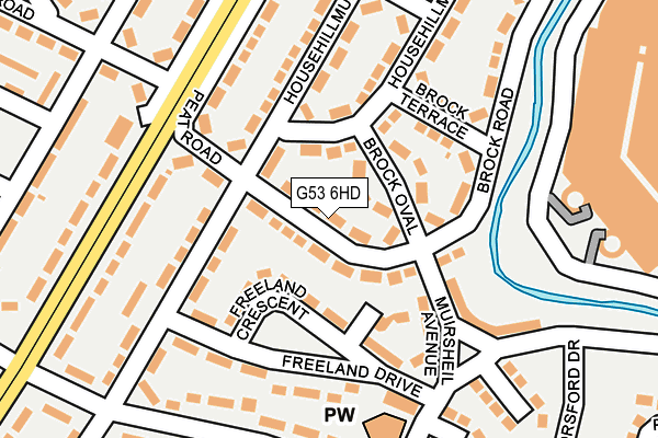 G53 6HD map - OS OpenMap – Local (Ordnance Survey) G53 6HD map - OS OpenMap – Local (Ordnance Survey)
