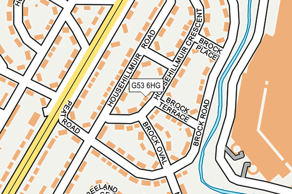 G53 6HG map - OS OpenMap – Local (Ordnance Survey) G53 6HG map - OS OpenMap – Local (Ordnance Survey)