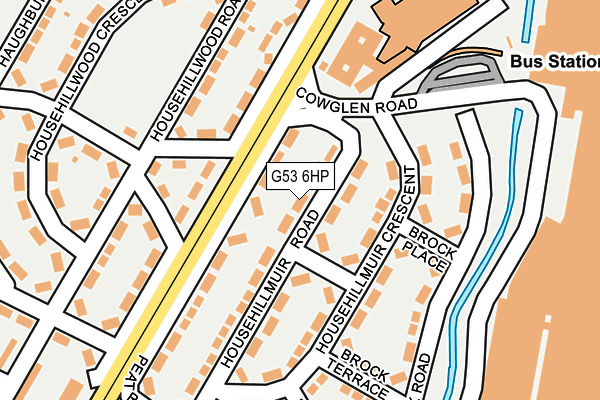 G53 6HP map - OS OpenMap – Local (Ordnance Survey) G53 6HP map - OS OpenMap – Local (Ordnance Survey)