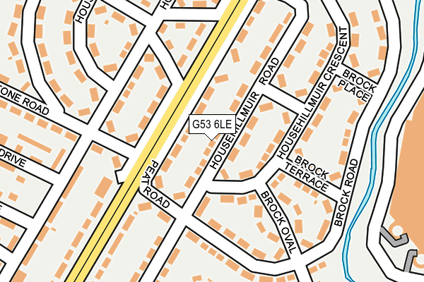 G53 6LE map - OS OpenMap – Local (Ordnance Survey) G53 6LE map - OS OpenMap – Local (Ordnance Survey)