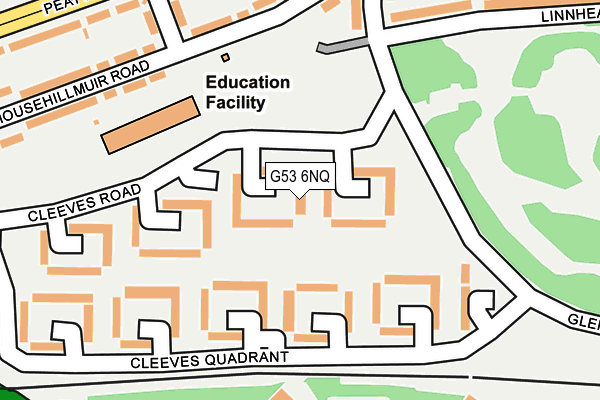 G53 6NQ map - OS OpenMap – Local (Ordnance Survey)