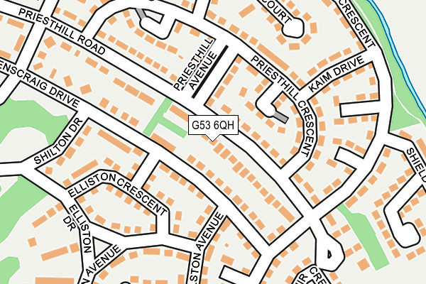 G53 6QH map - OS OpenMap – Local (Ordnance Survey) G53 6QH map - OS OpenMap – Local (Ordnance Survey)