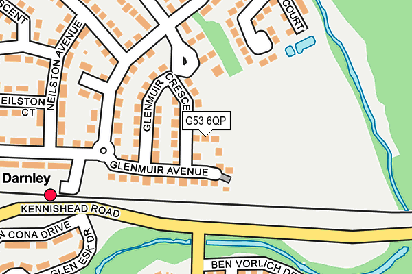 G53 6QP map - OS OpenMap – Local (Ordnance Survey) G53 6QP map - OS OpenMap – Local (Ordnance Survey)