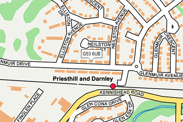 G53 6UB map - OS OpenMap – Local (Ordnance Survey) G53 6UB map - OS OpenMap – Local (Ordnance Survey)