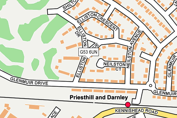G53 6UN map - OS OpenMap – Local (Ordnance Survey) G53 6UN map - OS OpenMap – Local (Ordnance Survey)