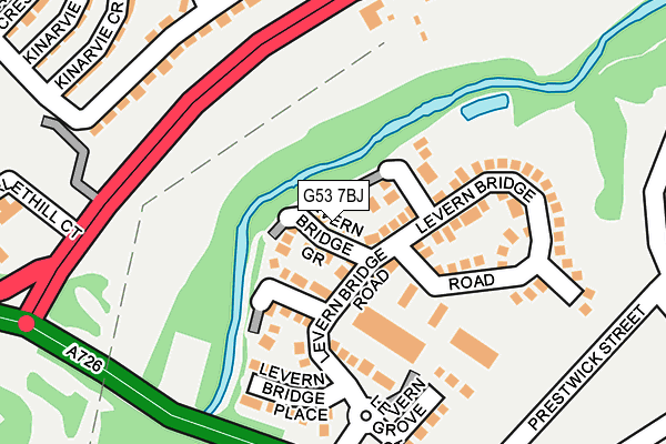 G53 7BJ map - OS OpenMap – Local (Ordnance Survey) G53 7BJ map - OS OpenMap – Local (Ordnance Survey)