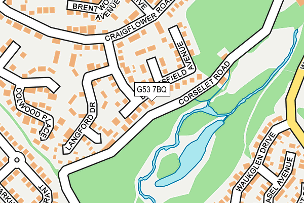 G53 7BQ map - OS OpenMap – Local (Ordnance Survey) G53 7BQ map - OS OpenMap – Local (Ordnance Survey)