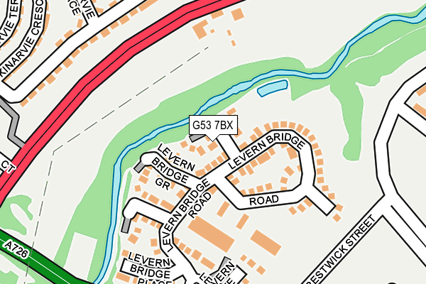 G53 7BX map - OS OpenMap – Local (Ordnance Survey) G53 7BX map - OS OpenMap – Local (Ordnance Survey)