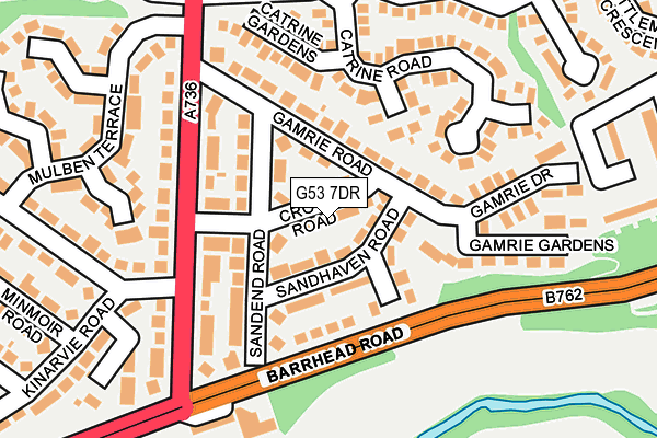 G53 7DR map - OS OpenMap – Local (Ordnance Survey) G53 7DR map - OS OpenMap – Local (Ordnance Survey)