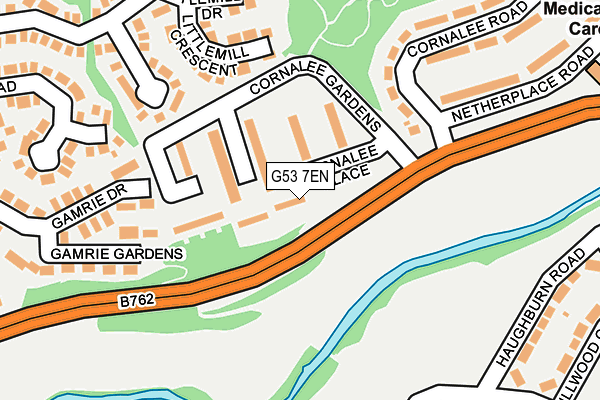 G53 7EN map - OS OpenMap – Local (Ordnance Survey)