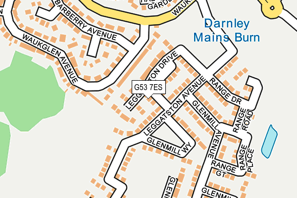 G53 7ES map - OS OpenMap – Local (Ordnance Survey) G53 7ES map - OS OpenMap – Local (Ordnance Survey)