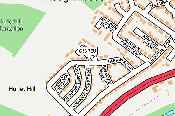 G53 7EU map - OS OpenMap – Local (Ordnance Survey) G53 7EU map - OS OpenMap – Local (Ordnance Survey)