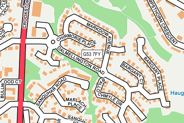 G53 7FY map - OS OpenMap – Local (Ordnance Survey) G53 7FY map - OS OpenMap – Local (Ordnance Survey)