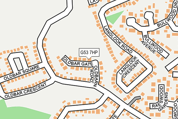 G53 7HP map - OS OpenMap – Local (Ordnance Survey) G53 7HP map - OS OpenMap – Local (Ordnance Survey)