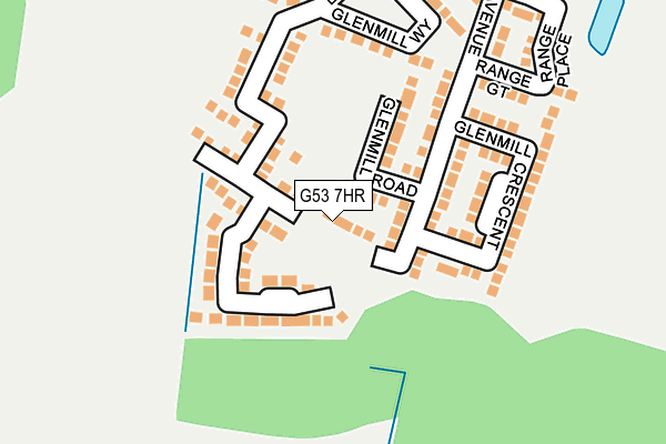 G53 7HR map - OS OpenMap – Local (Ordnance Survey) G53 7HR map - OS OpenMap – Local (Ordnance Survey)