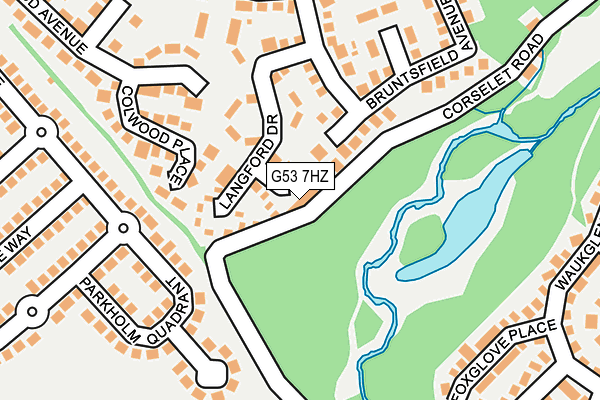 G53 7HZ map - OS OpenMap – Local (Ordnance Survey) G53 7HZ map - OS OpenMap – Local (Ordnance Survey)