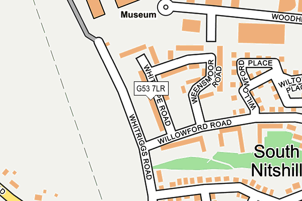 G53 7LR map - OS OpenMap – Local (Ordnance Survey) G53 7LR map - OS OpenMap – Local (Ordnance Survey)