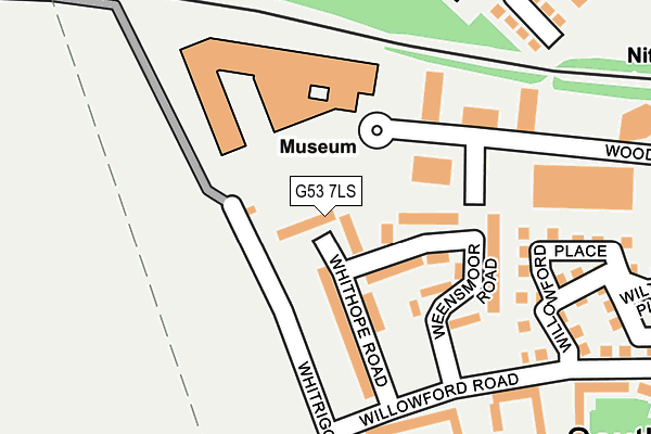 G53 7LS map - OS OpenMap – Local (Ordnance Survey) G53 7LS map - OS OpenMap – Local (Ordnance Survey)
