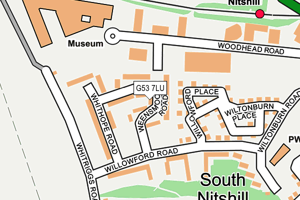 G53 7LU map - OS OpenMap – Local (Ordnance Survey) G53 7LU map - OS OpenMap – Local (Ordnance Survey)