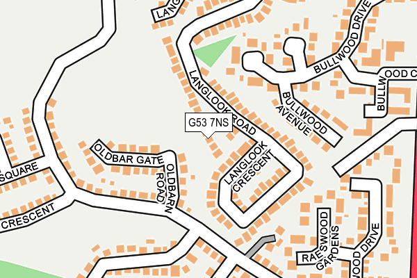 G53 7NS map - OS OpenMap – Local (Ordnance Survey) G53 7NS map - OS OpenMap – Local (Ordnance Survey)