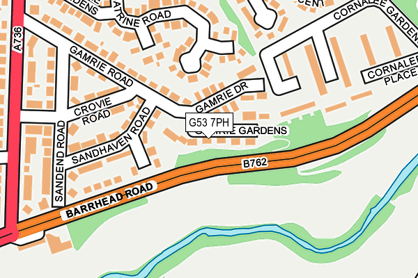G53 7PH map - OS OpenMap – Local (Ordnance Survey) G53 7PH map - OS OpenMap – Local (Ordnance Survey)