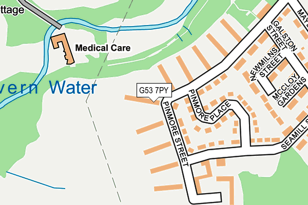 G53 7PY map - OS OpenMap – Local (Ordnance Survey) G53 7PY map - OS OpenMap – Local (Ordnance Survey)