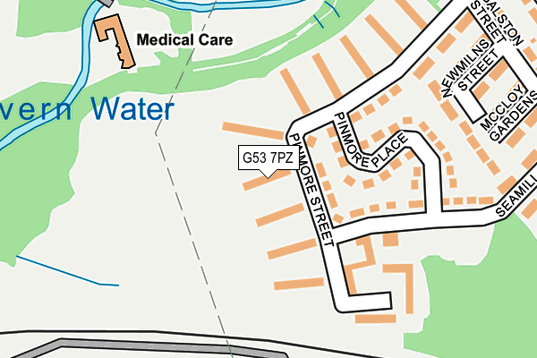 G53 7PZ map - OS OpenMap – Local (Ordnance Survey) G53 7PZ map - OS OpenMap – Local (Ordnance Survey)