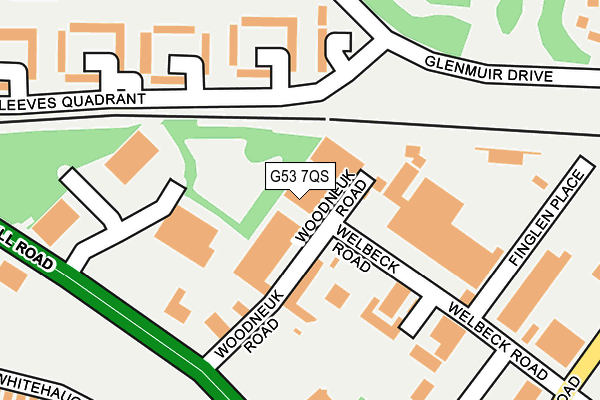 G53 7QS map - OS OpenMap – Local (Ordnance Survey) G53 7QS map - OS OpenMap – Local (Ordnance Survey)