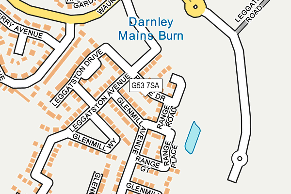 G53 7SA map - OS OpenMap – Local (Ordnance Survey) G53 7SA map - OS OpenMap – Local (Ordnance Survey)