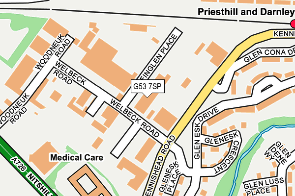 G53 7SP map - OS OpenMap – Local (Ordnance Survey) G53 7SP map - OS OpenMap – Local (Ordnance Survey)