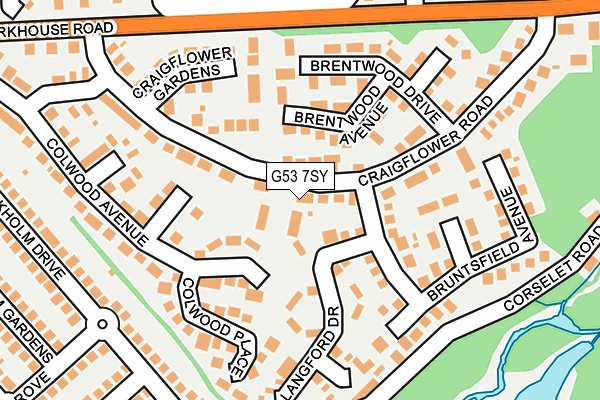G53 7SY map - OS OpenMap – Local (Ordnance Survey) G53 7SY map - OS OpenMap – Local (Ordnance Survey)