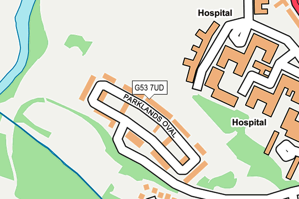 G53 7UD map - OS OpenMap – Local (Ordnance Survey) G53 7UD map - OS OpenMap – Local (Ordnance Survey)