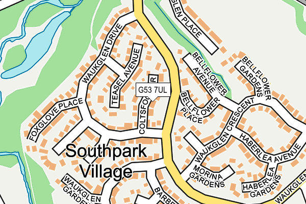 G53 7UL map - OS OpenMap – Local (Ordnance Survey) G53 7UL map - OS OpenMap – Local (Ordnance Survey)
