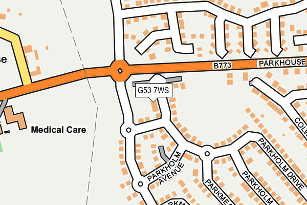 G53 7WS map - OS OpenMap – Local (Ordnance Survey) G53 7WS map - OS OpenMap – Local (Ordnance Survey)