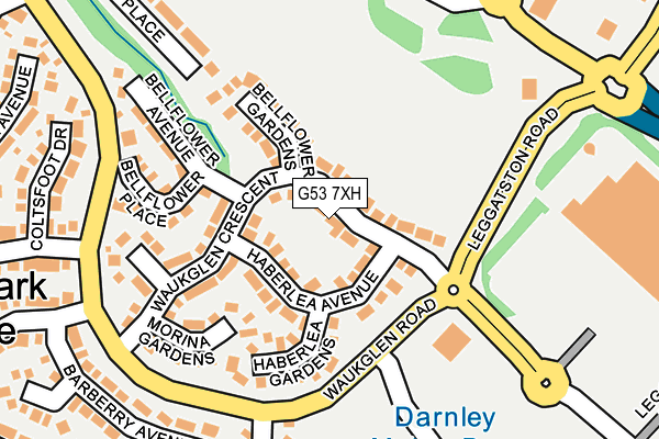G53 7XH map - OS OpenMap – Local (Ordnance Survey) G53 7XH map - OS OpenMap – Local (Ordnance Survey)