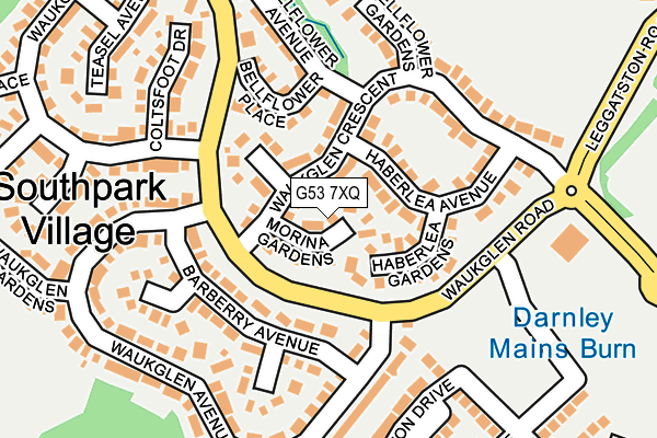 G53 7XQ map - OS OpenMap – Local (Ordnance Survey) G53 7XQ map - OS OpenMap – Local (Ordnance Survey)