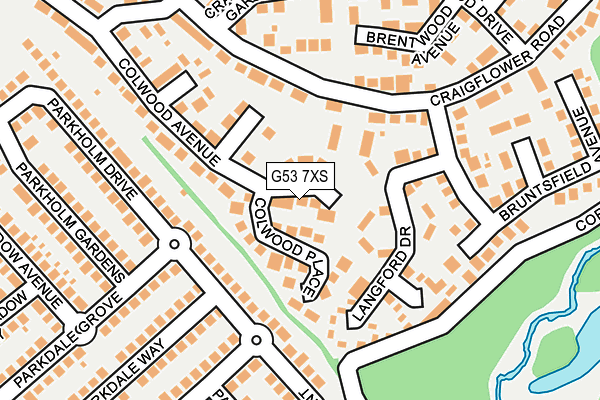 G53 7XS map - OS OpenMap – Local (Ordnance Survey) G53 7XS map - OS OpenMap – Local (Ordnance Survey)