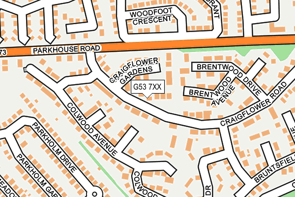 G53 7XX map - OS OpenMap – Local (Ordnance Survey) G53 7XX map - OS OpenMap – Local (Ordnance Survey)