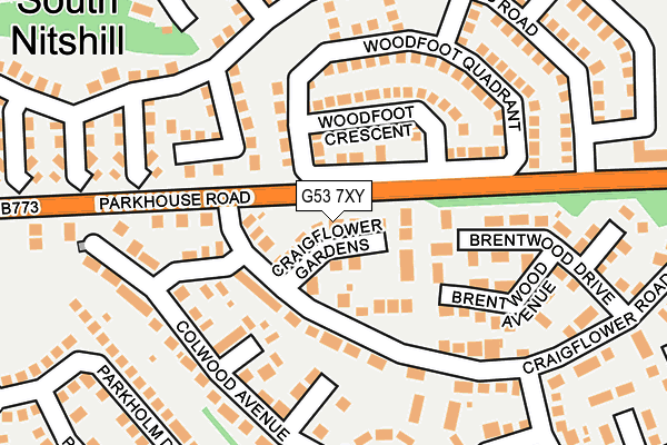 G53 7XY map - OS OpenMap – Local (Ordnance Survey) G53 7XY map - OS OpenMap – Local (Ordnance Survey)