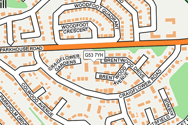 G53 7YH map - OS OpenMap – Local (Ordnance Survey) G53 7YH map - OS OpenMap – Local (Ordnance Survey)