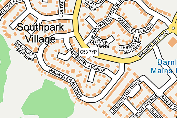 G53 7YP map - OS OpenMap – Local (Ordnance Survey) G53 7YP map - OS OpenMap – Local (Ordnance Survey)