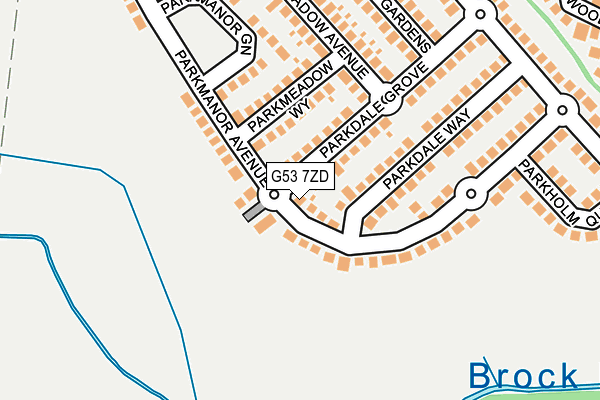 G53 7ZD map - OS OpenMap – Local (Ordnance Survey) G53 7ZD map - OS OpenMap – Local (Ordnance Survey)