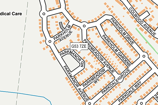 G53 7ZE map - OS OpenMap – Local (Ordnance Survey) G53 7ZE map - OS OpenMap – Local (Ordnance Survey)