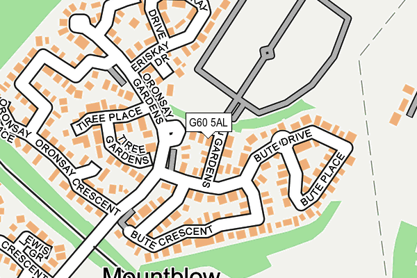 G60 5AL map - OS OpenMap – Local (Ordnance Survey) G60 5AL map - OS OpenMap – Local (Ordnance Survey)
