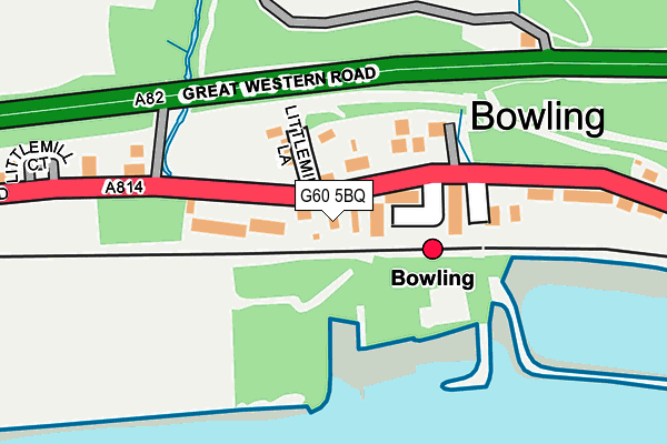 G60 5BQ map - OS OpenMap – Local (Ordnance Survey)