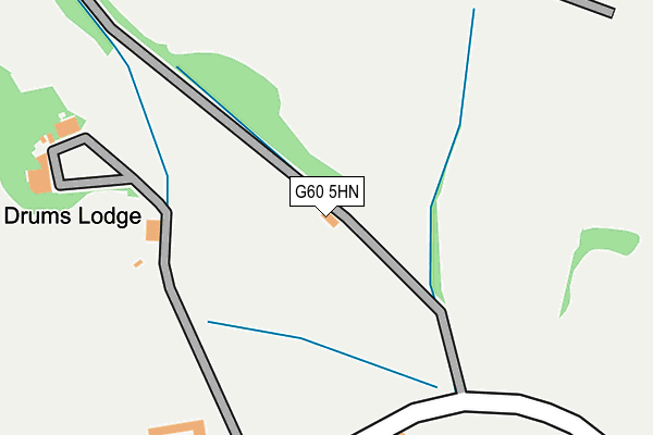 G60 5HN map - OS OpenMap – Local (Ordnance Survey)